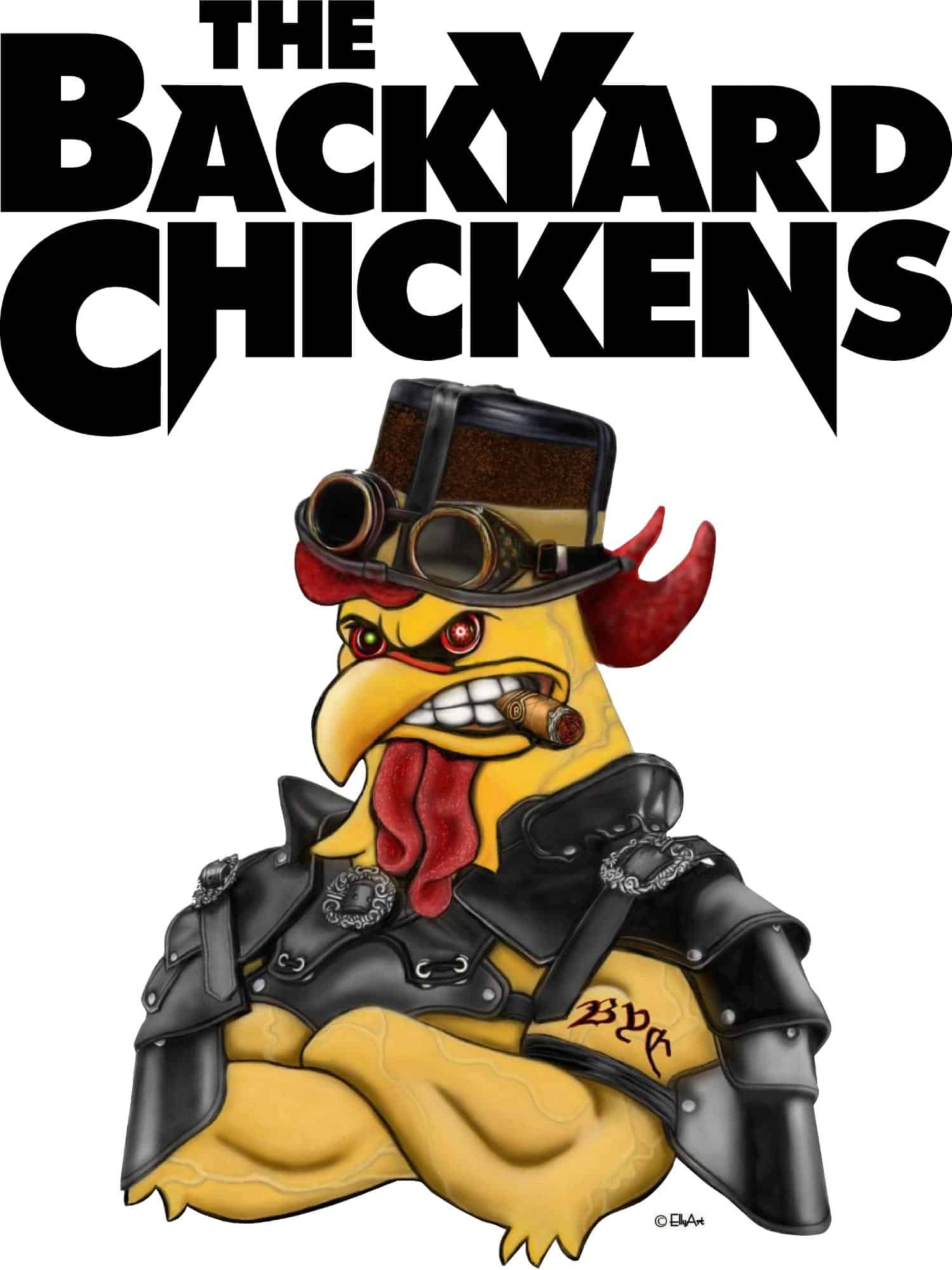 The Backyard Chickens - Throwback Rock Covers